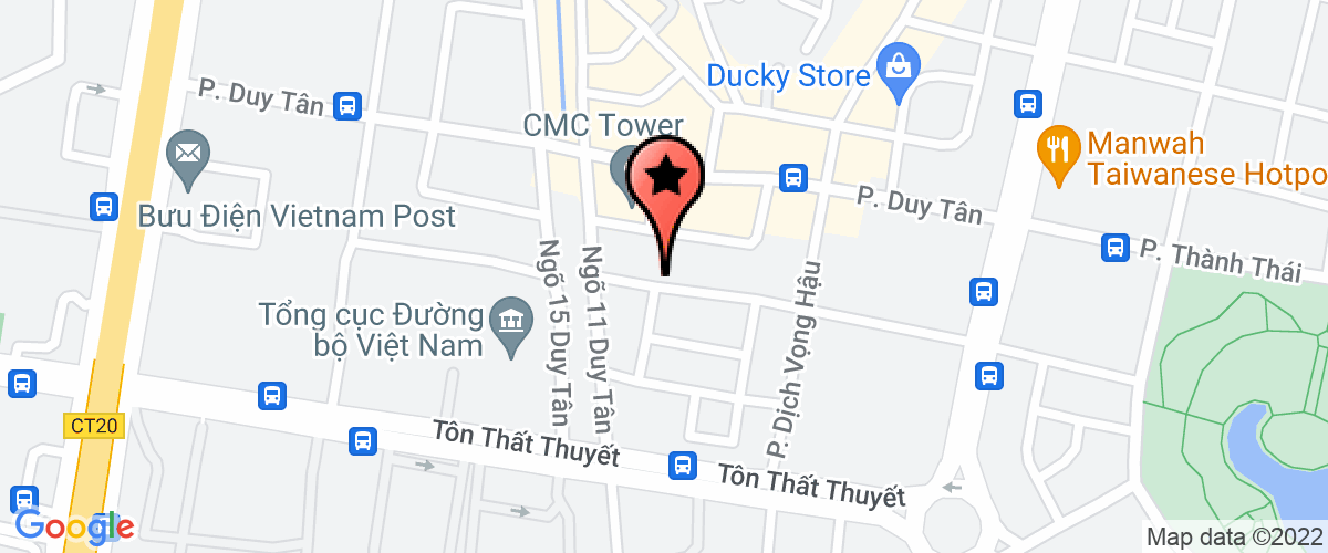 Bản đồ đến địa chỉ Công Ty TNHH Soompay Việt Nam
