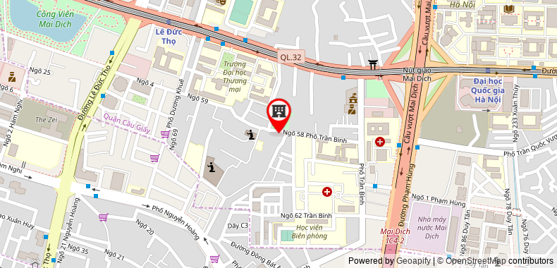 Bản đồ đến địa chỉ Công Ty TNHH Thương Mại Dịch Vụ Ggt